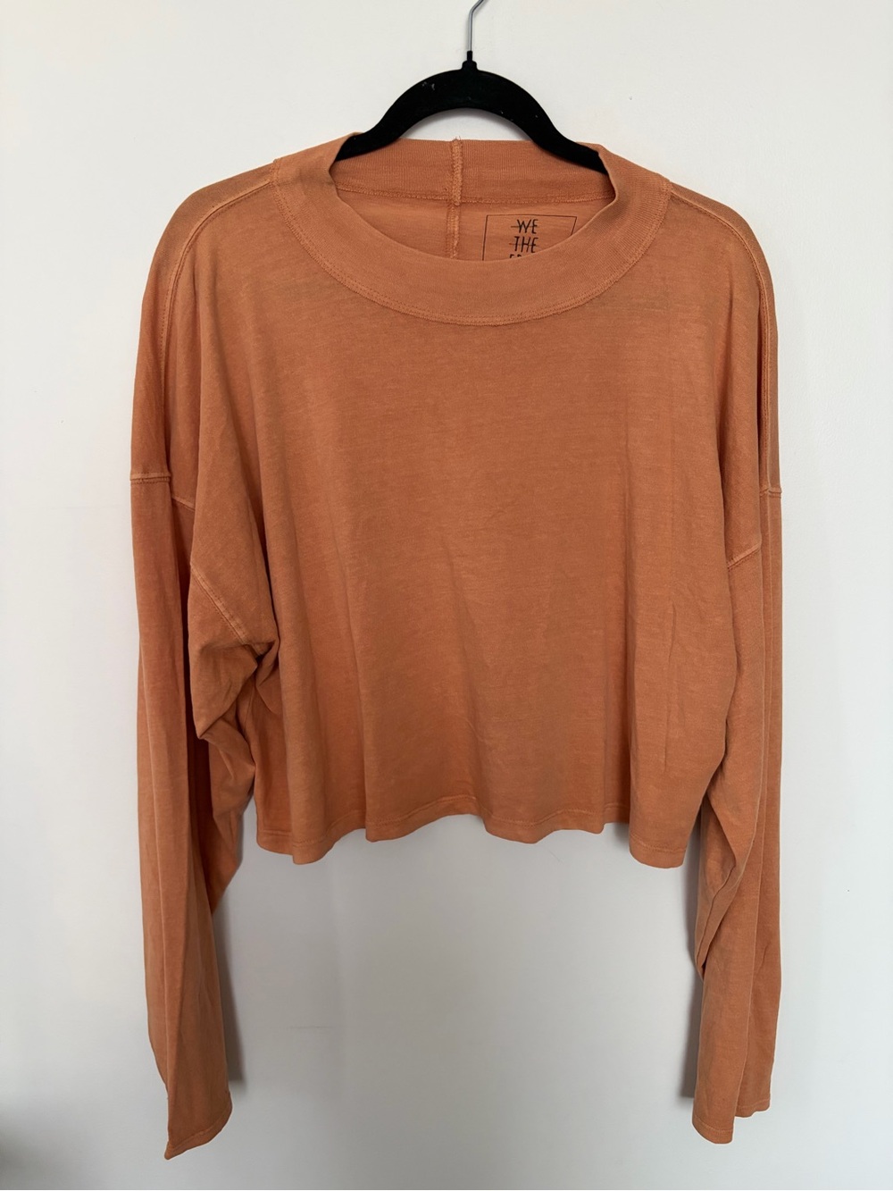 We the free Free people Cotton Slightly Cropped Top - M